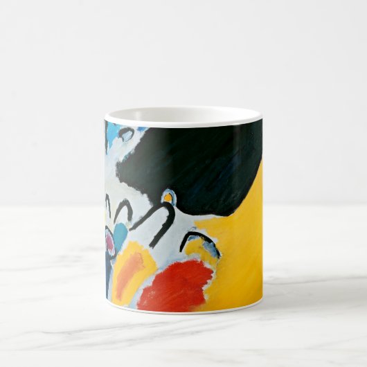 Kandinski Impression III Konzert Abstrakte Malerei Kaffeetasse (Mittel)