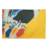 Kandinski Impression III Konzert Abstrakte Malerei Kissenbezug (Rückseite)
