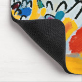 Kandinski Impression III Konzert Abstrakte Malerei Mousepad (Ecke)