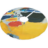 Kandinski Impression III Konzert Abstrakte Malerei Polyester Weihnachtsbaumdecke (Schrägansicht)