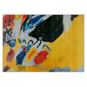 Kandinski Impression III Konzert Abstrakte Malerei Schneidebrett (Vorderseite)