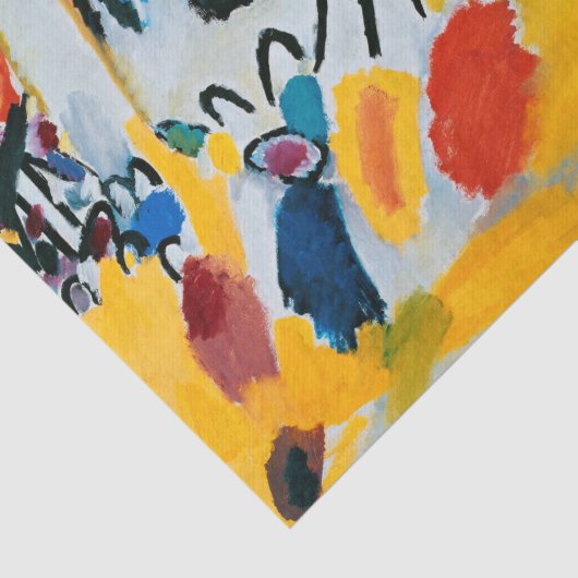 Kandinski Impression III Konzert Abstrakte Malerei Seidenpapier (Ausschnitt)