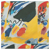 Kandinski Impression III Konzert Abstrakte Malerei Stoff (Nahaufnahme)