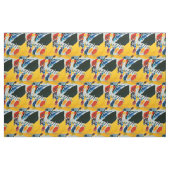 Kandinski Impression III Konzert Abstrakte Malerei Stoff (Fat Quarter (45,7 x 55,9 cm))