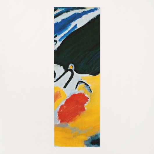 Kandinski Impression III Konzert Abstrakte Malerei Yogamatte (Vorderseite)