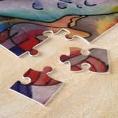 Kandinsky 1913 Abstrakte Kunstmalerei Puzzle (Seite)