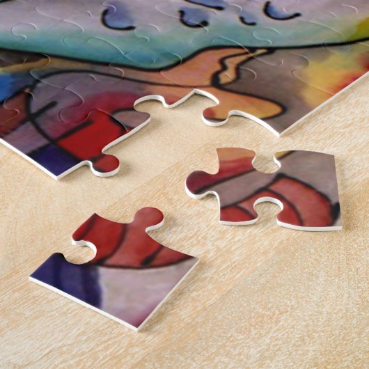 Kandinsky 1913 Abstrakte Kunstmalerei Puzzle (Seite)
