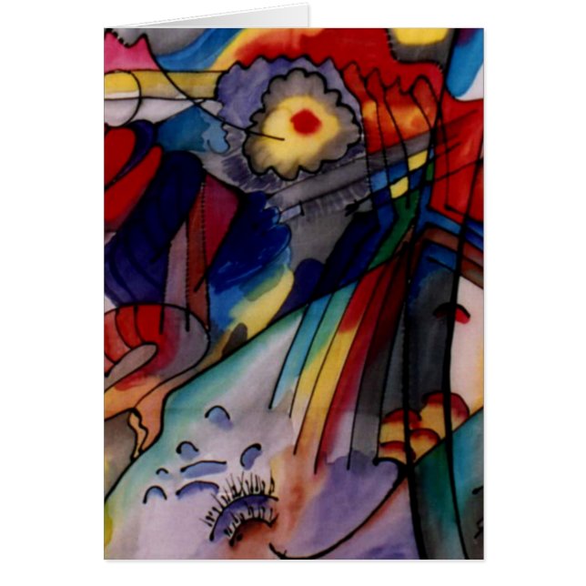 Kandinsky 1913 Abstrakte Malerei (Vorne)