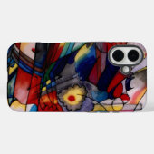 Kandinsky 1913 Abstrakte Malerei Case-Mate iPhone Hülle (Rückseite (Horizontal))