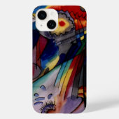 Kandinsky 1913 Abstrakte Malerei Case-Mate iPhone Hülle (Rückseite)