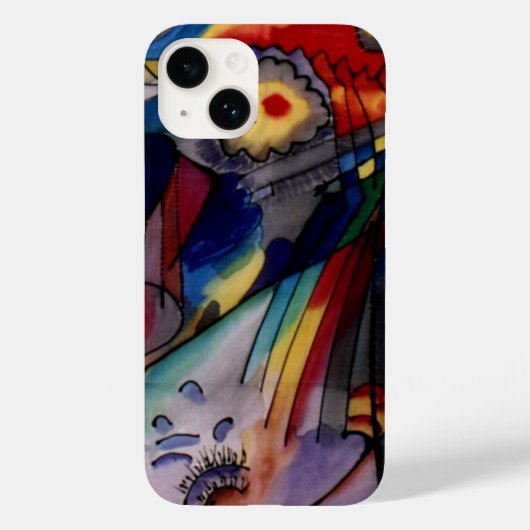 Kandinsky 1913 Abstrakte Malerei Case-Mate iPhone Hülle (Rückseite)