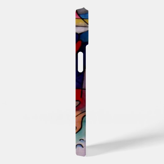 Kandinsky 1913 Abstrakte Malerei Case-Mate iPhone Hülle (Rückseite / Rechts)