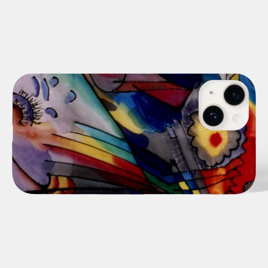 Kandinsky 1913 Abstrakte Malerei Case-Mate iPhone Hülle (Rückseite (Horizontal))