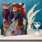 Kandinsky 1913 Abstrakte Malerei Fotoplatte (Seite)