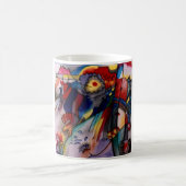 Kandinsky 1913 Abstrakte Malerei Kaffeetasse (Mittel)