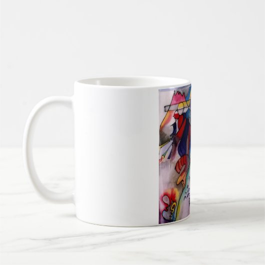 Kandinsky 1913 Abstrakte Malerei Kaffeetasse (Links)
