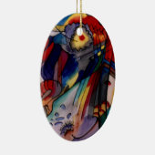 Kandinsky 1913 Abstrakte Malerei Keramikornament (Rechts)