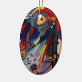 Kandinsky 1913 Abstrakte Malerei Keramikornament (Links)