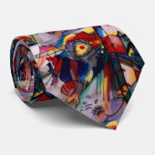 Kandinsky 1913 Abstrakte Malerei Krawatte (Gerollt)