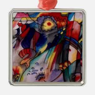 Kandinsky 1913 Abstrakte Malerei Ornament Aus Metall