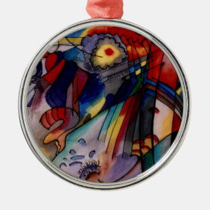 Kandinsky 1913 Abstrakte Malerei Ornament Aus Metall
