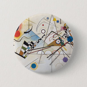 Kandinsky 1923/Komposition viii/pixdezines Button