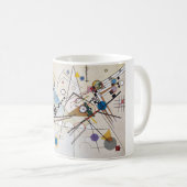 Kandinsky 1923/Komposition viii/pixdezines Kaffeetasse (VorderseiteRechts)