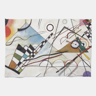 Kandinsky 1923/Komposition viii/pixdezines Küchentuch