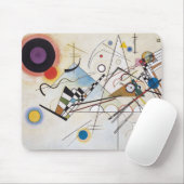 Kandinsky 1923/Komposition viii/pixdezines Mousepad (Mit Mouse)