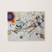 Kandinsky 1923/Komposition viii/pixdezines Puzzle (Horizontal)