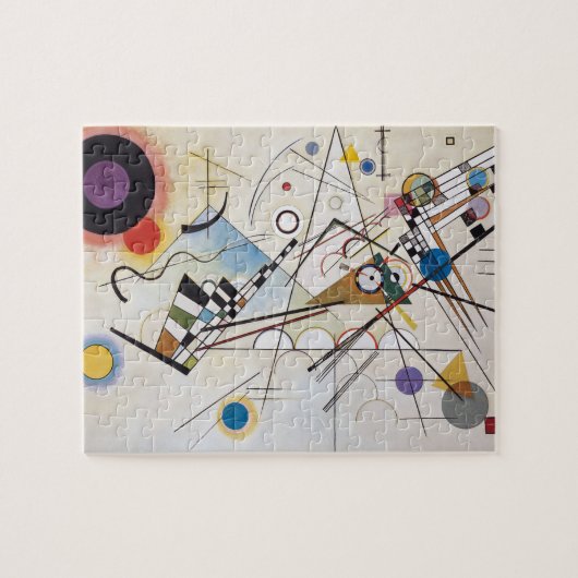 Kandinsky 1923/Komposition viii/pixdezines Puzzle (Horizontal)