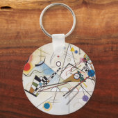 Kandinsky 1923/Komposition viii/pixdezines Schlüsselanhänger (Vorderseite)