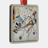 Kandinsky 1923/Komposition viii/pixdezines Silbernes Ornament (Rechts)