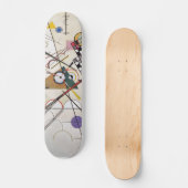 Kandinsky 1923 Komposition viii/pixdezines Skateboard (Vorderseite)