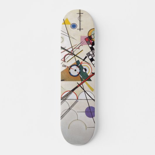 Kandinsky 1923 Komposition viii/pixdezines Skateboard (Vorne)