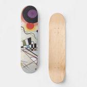 Kandinsky 1923 Komposition viii/pixdezines Skateboard (Vorderseite)