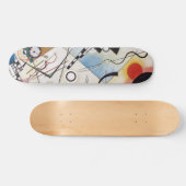 Kandinsky 1923 Komposition viii/pixdezines Skateboard (Horizontal)