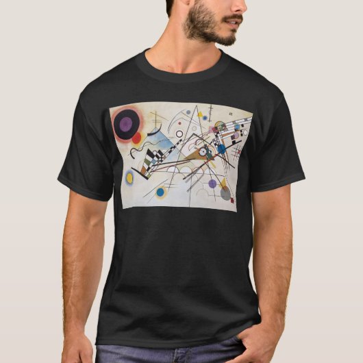 Kandinsky 1923/Komposition viii/pixdezines T-Shirt (Vorderseite)