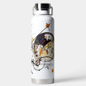 Kandinsky 1923 Traverse Line Custimize es! Trinkflasche (Rückseite)
