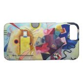 Kandinsky 1925/gelb/rot/blau/pixdezines Case-Mate iPhone hülle (Rückseite (Horizontal))