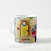 Kandinsky 1925/gelb/rot/blau/pixdezines kaffeetasse (Vorderseite Links)