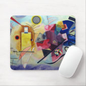 Kandinsky 1925/gelb/rot/blau/pixdezines mousepad (Mit Mouse)