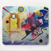 Kandinsky 1925/gelb/rot/blau/pixdezines mousepad (Vorne)
