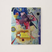 Kandinsky 1925/gelb/rot/blau/pixdezines puzzle (Vertikal)