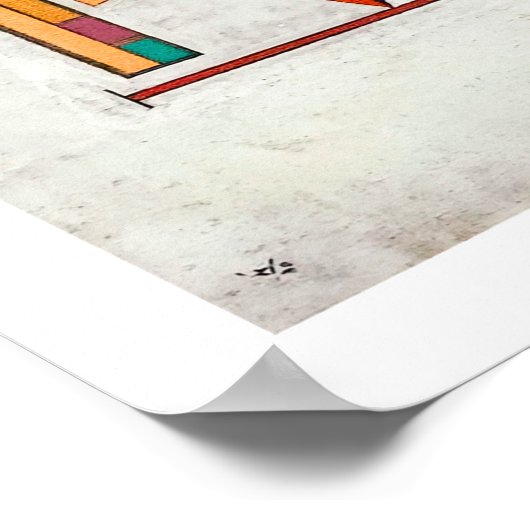 Kandinsky, 1930 - Serious Fun Poster (Ecke)