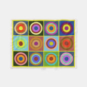 Kandinsky #19 fleecedecke (Vorderseite (Horizontal))