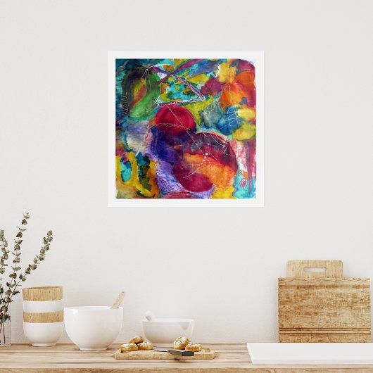 Kandinsky 1 poster (Küche)