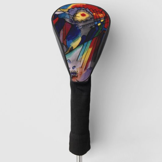 Kandinsky - 293, berühmtes Kunstwerk, Golf Headcover (Vorderseite)