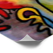 Kandinsky - 293, berühmtes Kunstwerk, Poster (Ecke)