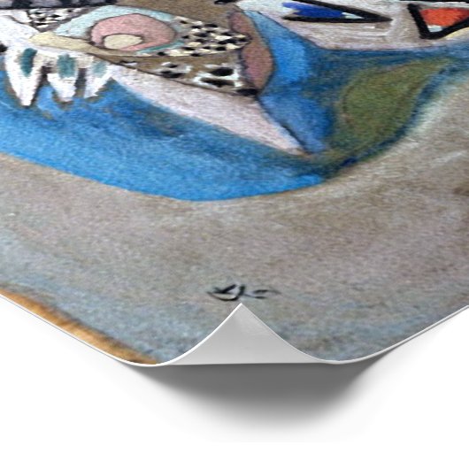 KANDINSKY 2-DRUCKGROSS POSTER (Ecke)